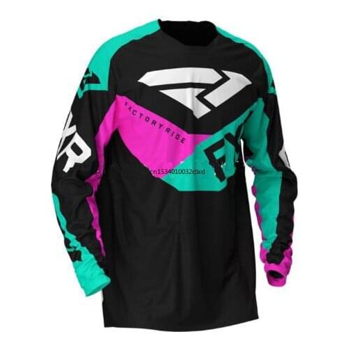2021 moto downhill Jersey MTB jersey Off road long mountain bike motocross Jersey BMX DH MTB t shirt clothes