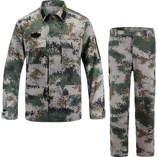 2019 Military Tactical Uniform Combat Army Clothes Men Camouflage Special Forces Soldier Training Militar Wear Clothing Pant Set