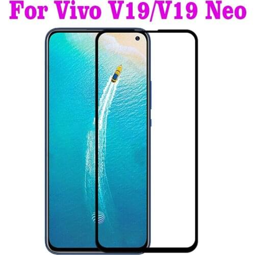 3D Full Glue Tempered Glass For Vivo V19 9H Full screen Cover Screen Explosion proof Protector Film For Vivo V19 Neo