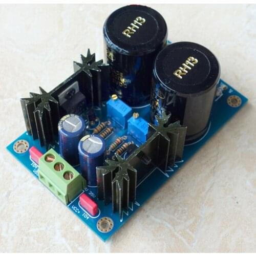 AC-DC TL431+LM317 LM337 High Precision Linear Regulated Power Supply Module