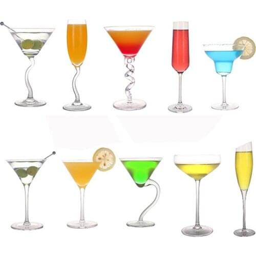 LEAD FREE Cocktail Glass Wine Glass Margarita Glasses Champagne Glass Martini Glass