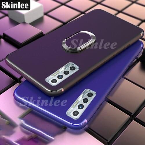 Skinlee Case For Tecno Camon 17P Ultra Thin Back Matte With Magnetic Attraction Ring Soft Cover For TECNOCamon 17P Case