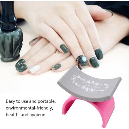 4 Colors Hand Pillow Portable Cushion Holder for Nail Arm Rest Pillow Holder Nail Art Accessories Professional Nail Salon Tool