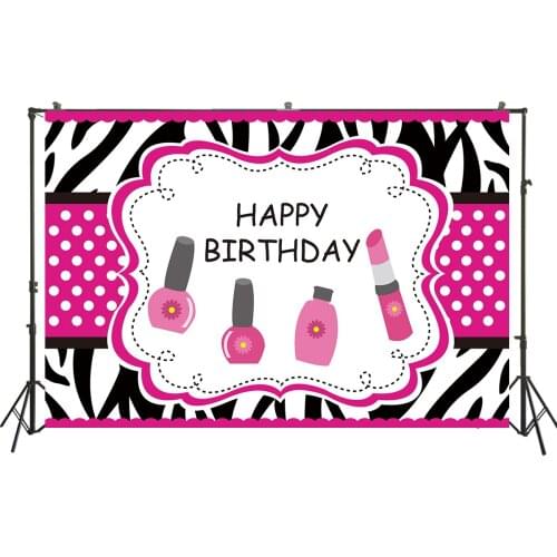 HUAYI Photography Backdrop Birthday Baby Shower Child Photo Background Masquerade make up Studio Photo Booth Backdrop W-2253