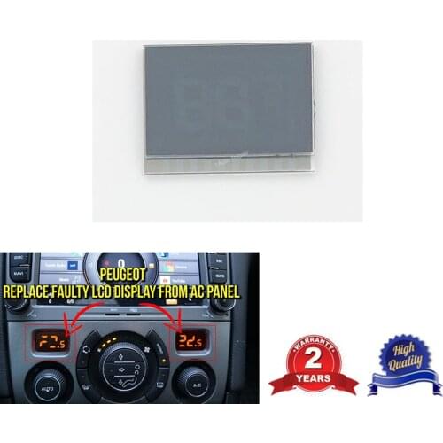 Air Conditioning ACC Panel Module LCD Display Screen for For Peugeot 308 308CC 408 2007-2013