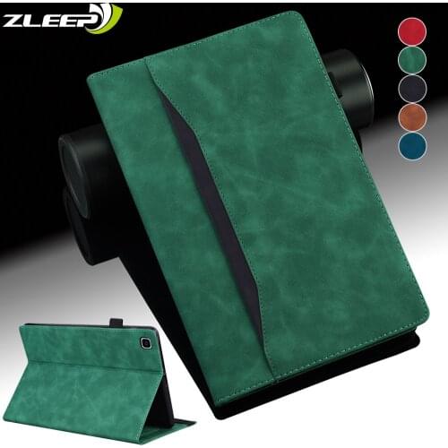 Leather Flip Case For iPad Pro 11 12.9 2021 Air 4 3 10.9 10.5 2020 Mini 6 5 2 1 5th 6th 7th 8th Gen 9.7 Wallet Card Stand Cover