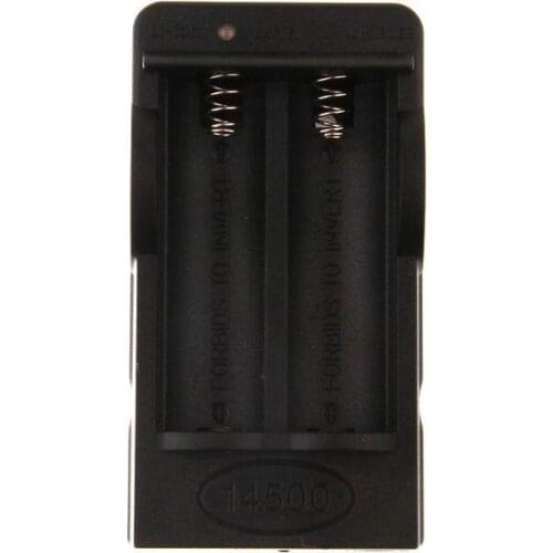 Kuulee GTF 3.7V 14500 Led Flashlight 2300mAh Li-ion Rechargeable Battery Charger Accessories Clearance Price