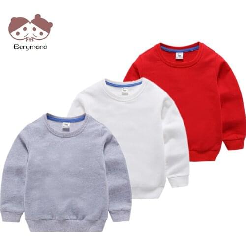 New Brand Quality Baby Boys Girls Roupas Kids Sweatshirts T-shirt Autumn Spring Outerwear Clothes Childrens Pullover Tops