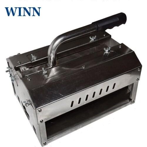 The latest Manual Sausage fancy cutting machine knurling tool Stainless Steel steamed Gluten Cutting Tool for Commercial use