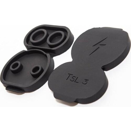 New For Tesla Model 3 2021 Accessories Europe Car Charging Port Dust Plug Protective Cover Car Model Y Model3 Accessory