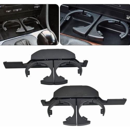 New Car table Cup Holder Car Console Retractable Drink Cup Holder LHD for E39 525 528 530 540 M5 51168190205