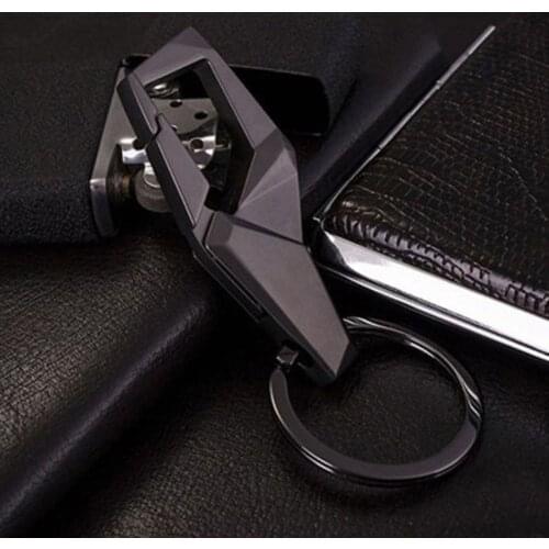 Simple Car Key Chain Cool Stainless Steel Luxury Keychain for Man Women Car Key Chain Key Ring Best Gift Key Holder Jewelry