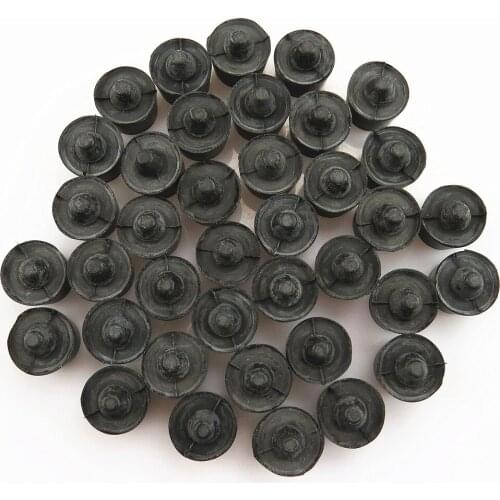 SCJYRXS 50 Pcs Door Bumper Shockproof Absorbing Rubber Buffering Stopper For Polo Golf MK5 MK6 Sharan 1K8837529 1K8 837 529
