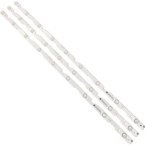 3pcs/set 9LED LED bar for Sharp LC-43FG5242E LC-43UI7252E CRH-P43KP30300309641-REV1.1 BC RF-AJ430S30-0901S-09 LC430EQY-SH M1