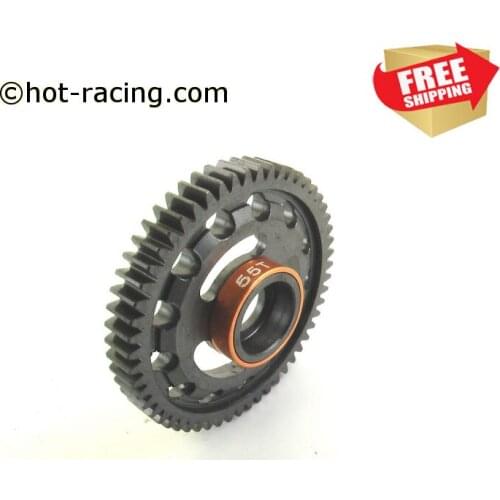 RC Radio control car Hot Racing light weight 55T Metal Spur Gear for 1/16 Traxs E-Revo Summit Slash VXL option upgrade parts