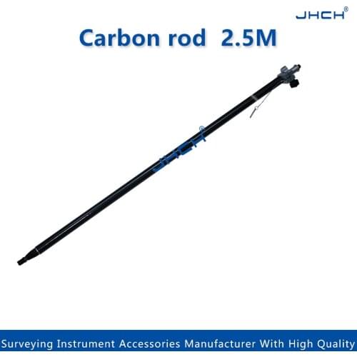 2.5M GPS Carbon fiber,,CARBON FIBER RTK POLE, 2.5M carbon fiber GPS pole Carbon fiber carbon fiber pole