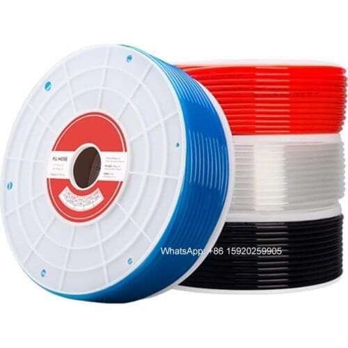 4 6 8 10 12 mm PU Clear or Black Color Air Compressor Pump High Pressure Pneumatic Tube, Garden and Agriculture Irrigation Hose