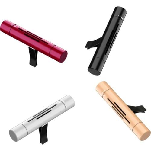Car diffuser locket outlet Perfume Vent Car vent Clip with 1pc free random solid perfume bar