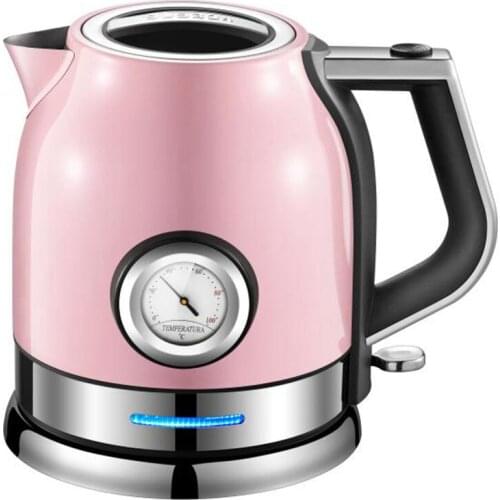 Electric Kettle Stainless Steel Kitchen 1.8L Smart Whistle Kettle Samovar Tea pot With Water Temperature Control Meter