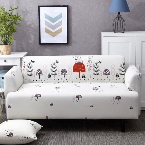 Sofa Cover 1/2/3/4Seats Couch Covers for Living Room Sofa Slipcover with Elastic Bottom Protector Cover