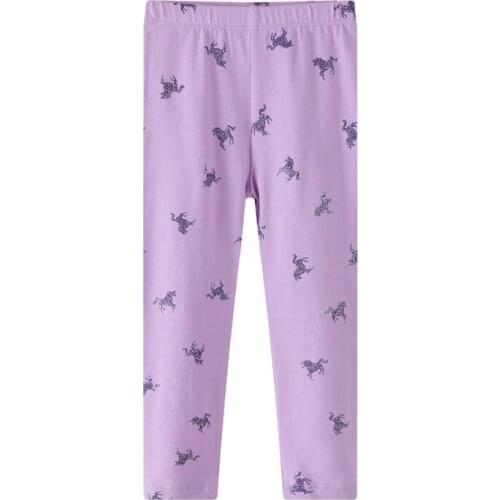 BAMBINO 2021 New Year Animal Print Leggings for Girls Fashionable Kids Leggings Childrens Wear Pants for Baby Skinny Clothes