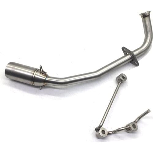 Motorcycle pcx125 pcx150 Exhaust Pipe Muffler Pipe Tip Link Connect Pipe Exhaust System for Honda pcx125 pcx150 2011-16
