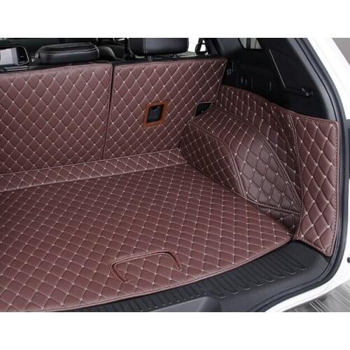 Customized Full Covered Car Trunk Mats for Renault Koleos Waterproof Durable Boot Carpets Cargo Liner Rugs
