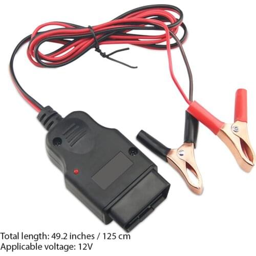 OBD Power Off Memory Line Battery Replacement Continuous Wire Battery Leakage Detection Tool ECU Emergency Power Tools