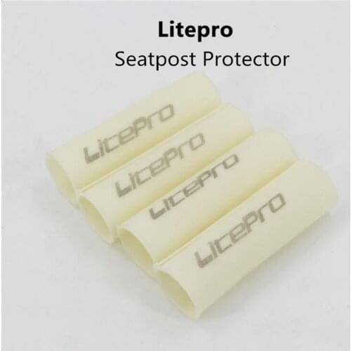 Litepro folding bike seat tube bushing protective sleeve 33.9mm seatpost protector cover