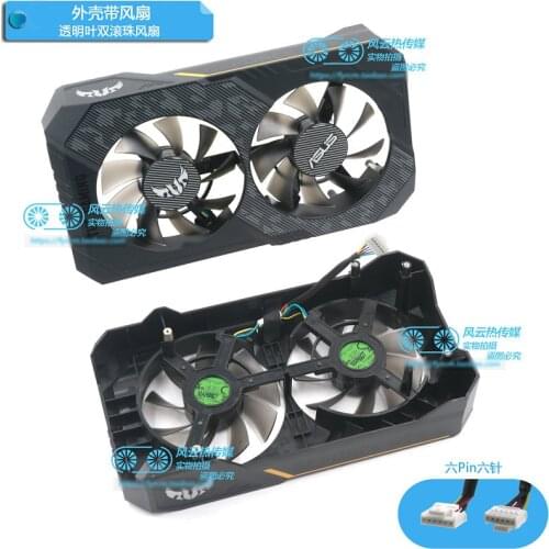 New Original for ASUS TUF GTX1650 1650S 1660 1660S 1660Ti Graphics Video Card Cooling Fan