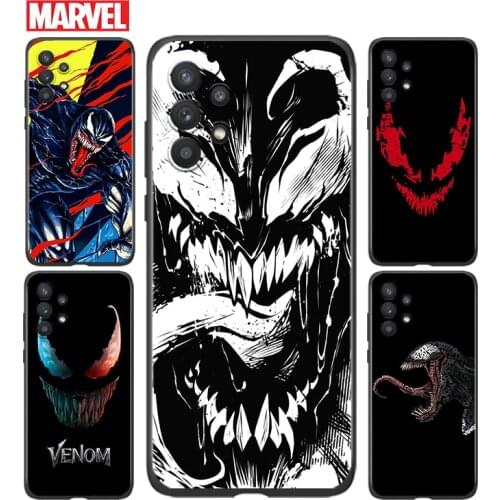 Marvel Venom Dark Hero For Samsung A91 A72 A71 A52 A51 A42 A41 A32 A31 A22 A21S A12 A11 A03 A02S A01 4G 5G Phone Case