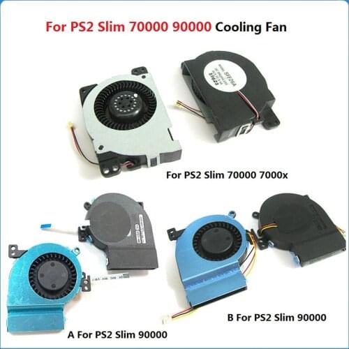 7w 9w Inner Cooling Fan For PS2 Slim Console 70000 7000x 90000 Series Internal Cooler Fan Replacement Heat Sink Accessories