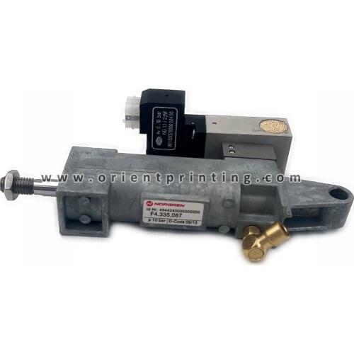 F4.335.087 Heidelberg Pneumatic Cylinder HERION 8010200 9000 024 00 NG 1.1/2W Offset Machine Parts