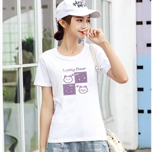 Short-sleeved T-shirt Women 2021 New Summer Short Style Korean Women Half-sleeved Loose All-match Tops
