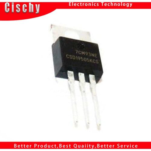10pcs/lot CSD19505KCS CSD19505 19505KCS TO-220 80V 150A and original In Stock