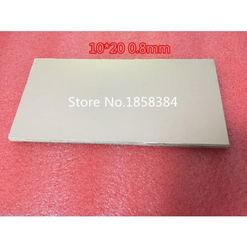 10pcs/lot Double Side 10*20cm 0.8MM FR4 Glass fiber Blank Copper Clad Printed Circuit Board 10*20 Universal Prototype PCB
