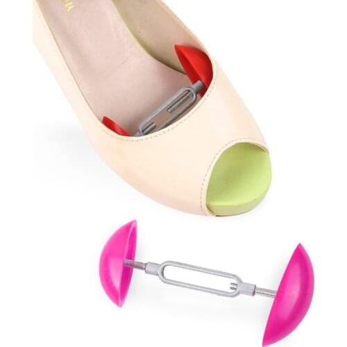 2 Pcs Arrival Adjustable Width Extenders Mini Shoe Stretchers Shapers for Mens Womens Shoes Mini Shoe Trees Shoes Protector