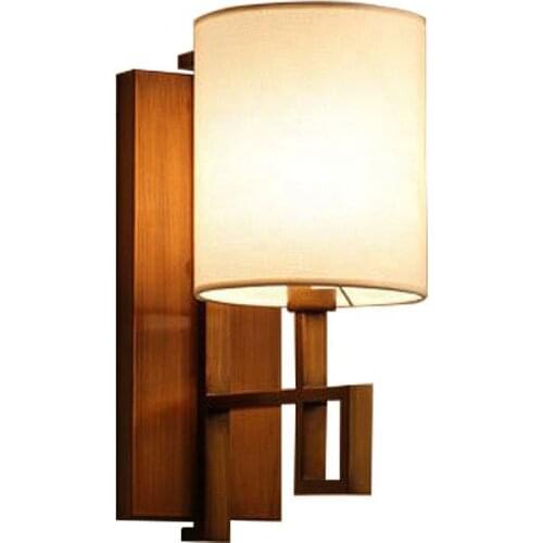 Antique Brushed Copper Hotel Art Deco Indoor Electric E27 Led Wall Lamp Modern Wall Scone Light Fitting Deco Maison Deco Maison