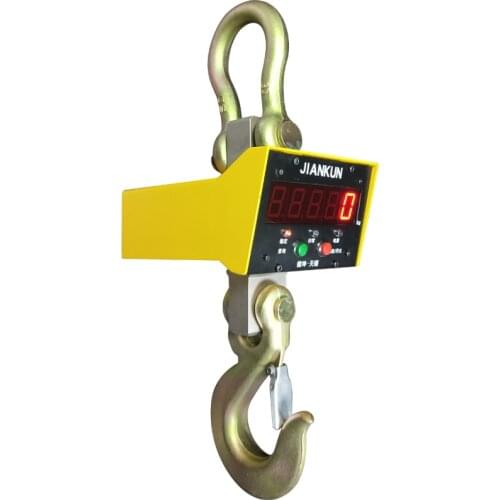 Wireless electronic crane scale 1t 3t 5t electronic hook scale hanging pound hook driving remote control hook