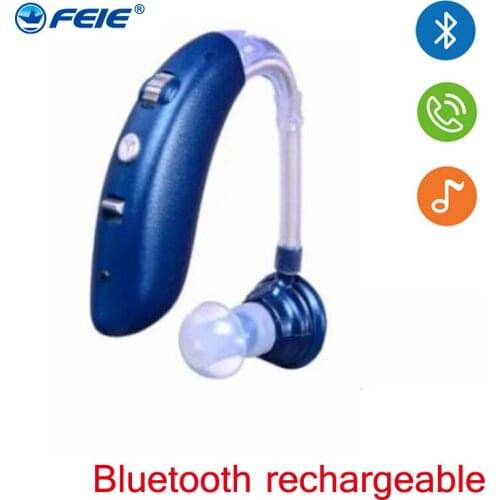 S-25A Bluetooth Best Digital Hearing Aids Rechargeable Audifonos Sound Amplifier Professional Hearing Aid Audifonos for Deaf