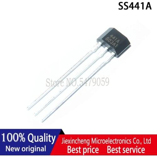 10PCS SS441A 41A SS441 TO92S Hall sensor New original Unipolar switch sensor