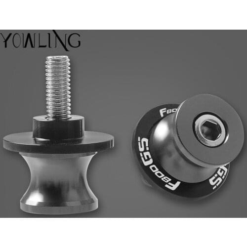 For BMW F800GS/Adventure 2008 2009 2010 2011 2012 2013 2014 2015 2016 Motorbike CNC 8MM M8 Swingarm Spools slider Stand Screw