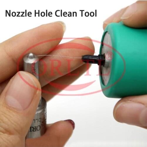 Diesel Injector Nozzle Carbon Cleaning Tools Oil Jet Spray Nozzle Carbon Removal Clean Tool For Common Rail Injector Repair Tool