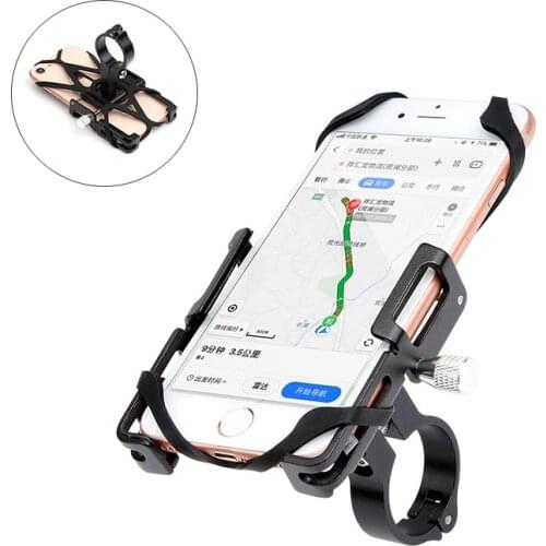GUB PLUS 15 Bike Phone Holder 360 Degree Rotating Adjustable Bicycle Mobile Phone Bracket MTB Outdoor Riding Navigation Frame