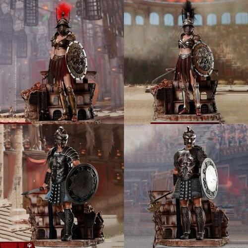 H18014-H18019 For Collection 1/6 Scale Imperial Gladiator Imperial Female Gladiator Male Solider Model for Fans Gifts