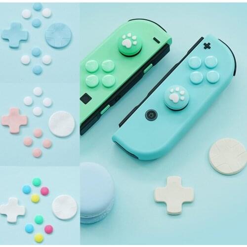 Joycon ABXY X Sticker D-pad Move Direction Key Cross Protective Cover For Nintend Switch NS Joy-con Skin Dpad Button Repair Case