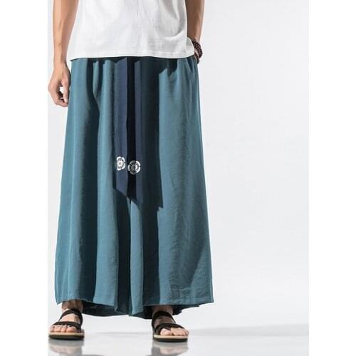 Summer Kimonos Trousers Online Chinese Store Loos Kimono Pants Asian Streetwear Oriental Style Clothing Chinese Pants Man 10633