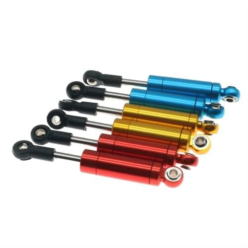 Alloy front and rear shock absorber oil filled type for rc hobby model car 1-14 Wltoys 144001 buggy option hop-ups parts