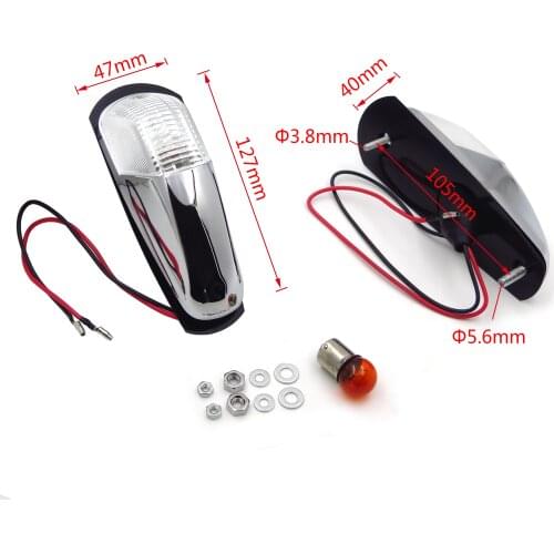 Aftermarket free shipping motorcycle parts Flash Turn Signals For Kawasaki 2006 2007 2008 2009 ZX ZX14 ZX14R ZZR1400 Clear