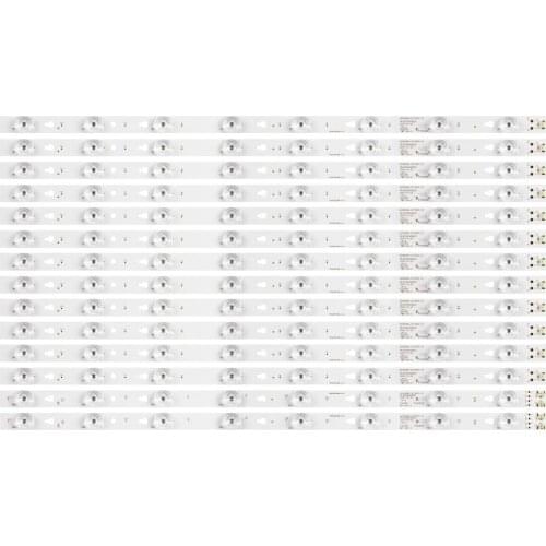 LED Backlight strip 8 lamp For Haier 55"TV LS55AL88A72 D5551A LED55D8B LED55D8A-ZC14DFG-01 30355008220/21 LED55D8B-ZC14DFG-01